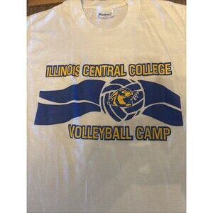 Vintage Volleyball Camp USA Single Stitch Stedman Tag Size Medium